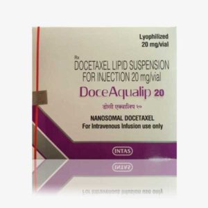 DoceAqualip Docetaxel Anhydrous 20 Mg Injection 1