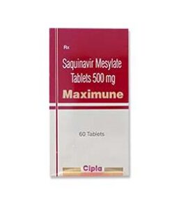 Maximune Saquinavir 500 mg Tablets