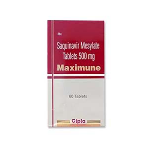 Maximune Saquinavir 500 mg Tablets