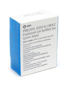 PREGNYL 5000IU HCG organon