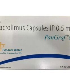 Pangraf Tacrolimus 0.5 mg Capsules 60S