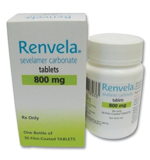 Renvela Sevelamer Carbonate 800 mg Tablets