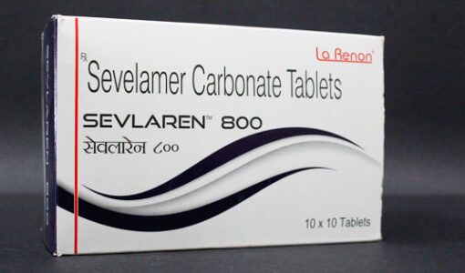 Sevlaren Sevelamer Carbonate 800 mg Tablet 100S