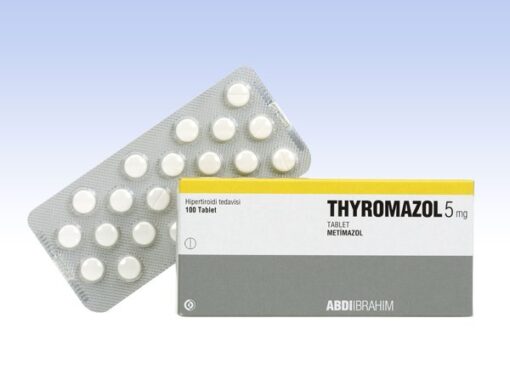 THYROMAZOL 5 mg 100 Tab Methimazole ABDI IBRAHIM