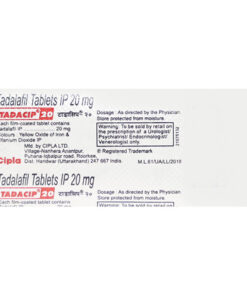 Tadacip 20mg Tablet 3