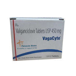 Vagacyte Valganciclovir 450 mg Tablet 10S