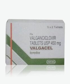 Valgacel Valganciclovir 450 mg Tablet 10S