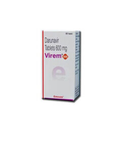 Virem Darunavir 600 mg Tablet 60S