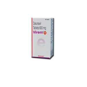 Virem Darunavir 600 mg Tablet 60S