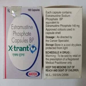 X Trant Estramustine 140 Mg Capsules 2