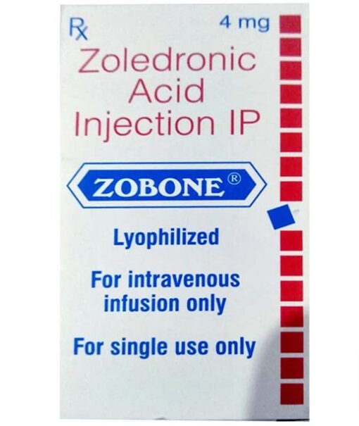 Zobone Zoledronic Acid 4 mg Injection