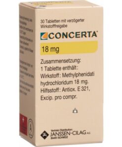 Concerta 30x 18mg