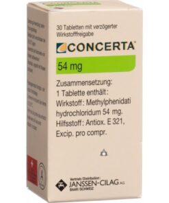 Concerta 30x 54mg