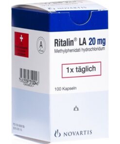 Ritalin 100x 20mg