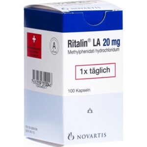 Ritalin 100x 20mg