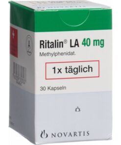 Ritalin 30x 40mg