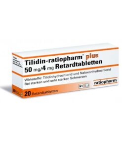 Tilidin 20x 50 4mg