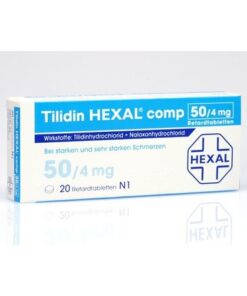 Tilidin 20x 50 4mg Hexal AG