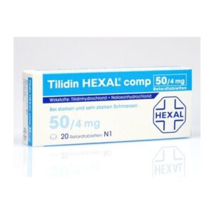 Tilidin 20x 50 4mg Hexal AG