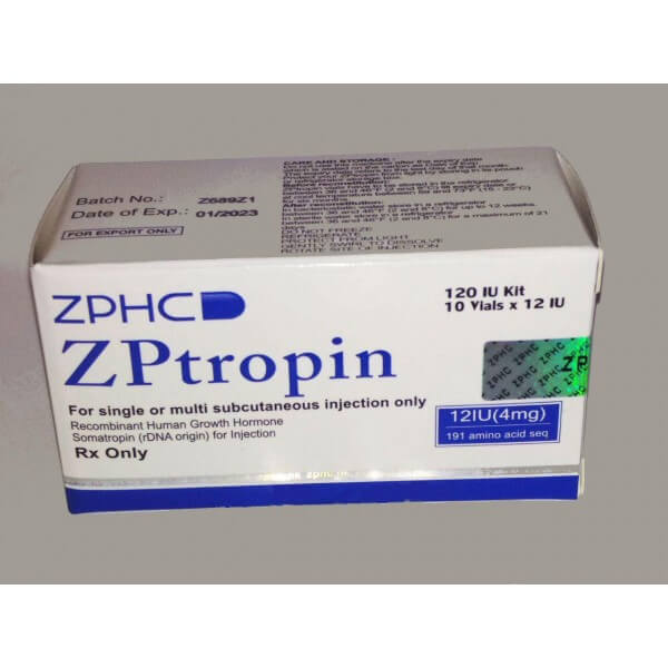 Buy ZPtropin ZPHC HGH 4MG/12IU Per Vial 120IU Kit Online - RHGH SPACE ...