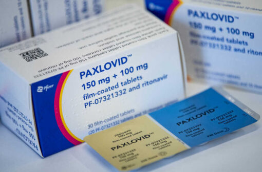 Paxlovid 150 mg 100 mg pfizer firm coated tablets 2