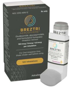 Breztri Aerosphere budesonide glycopyrrolate formoterol fumarate